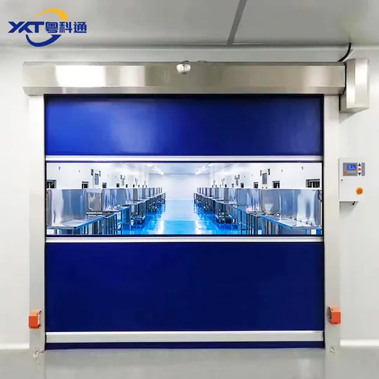 自動急速高速ポリ塩化ビニール ローラー シャッター高速ローリング鋼鉄ドア